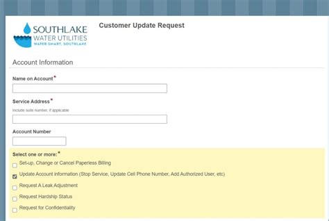 southlake utilities|Manage My Account .